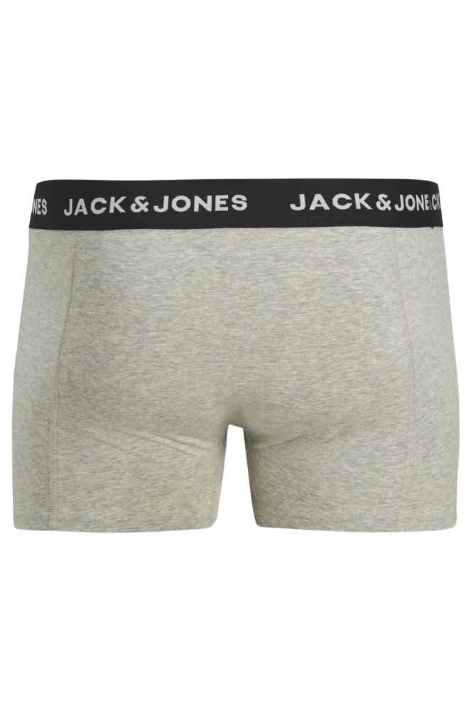 JACBENJA SOLID TRUNKS 10 PACK STYD 12285468 BLACK/BLACK BI